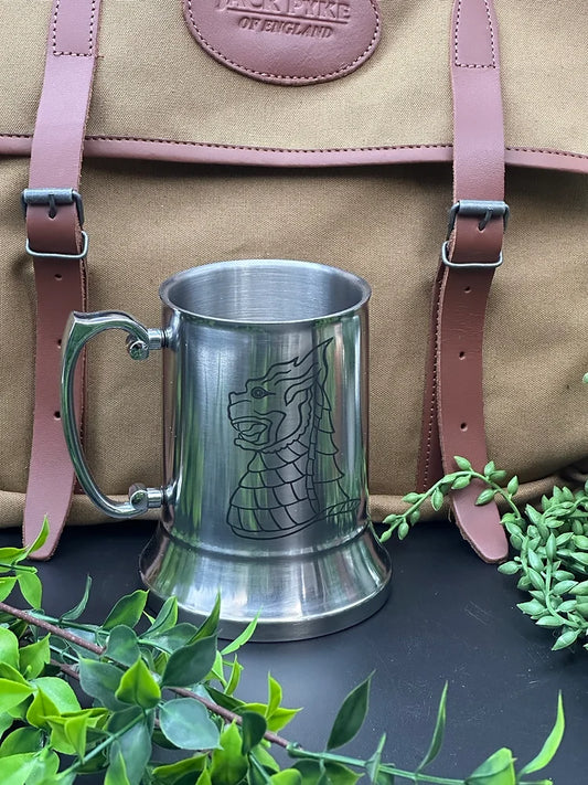 Personalised Metal Tankard with Silk-Lined Box T2M