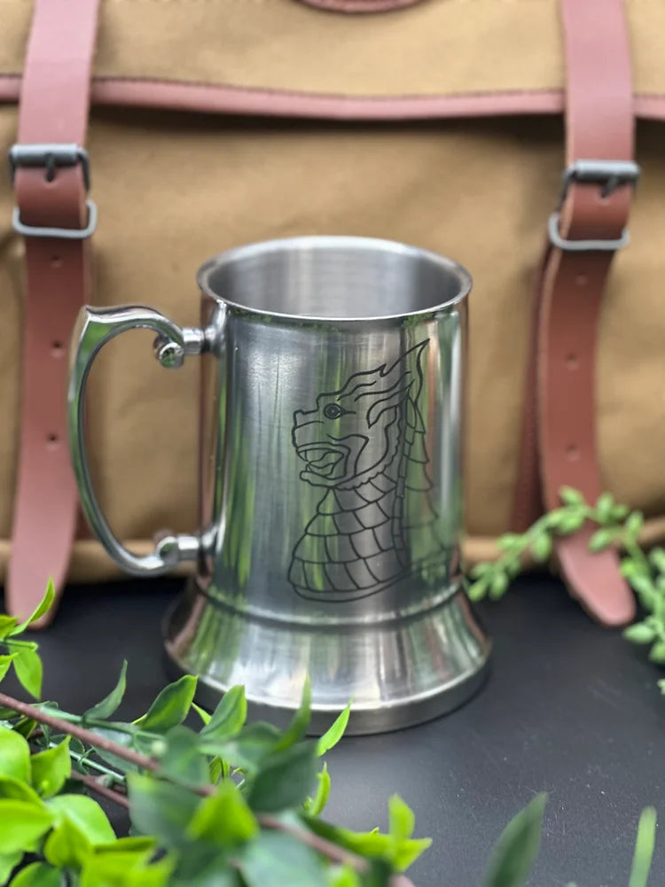 Personalised Metal Tankard with Silk-Lined Box T2M