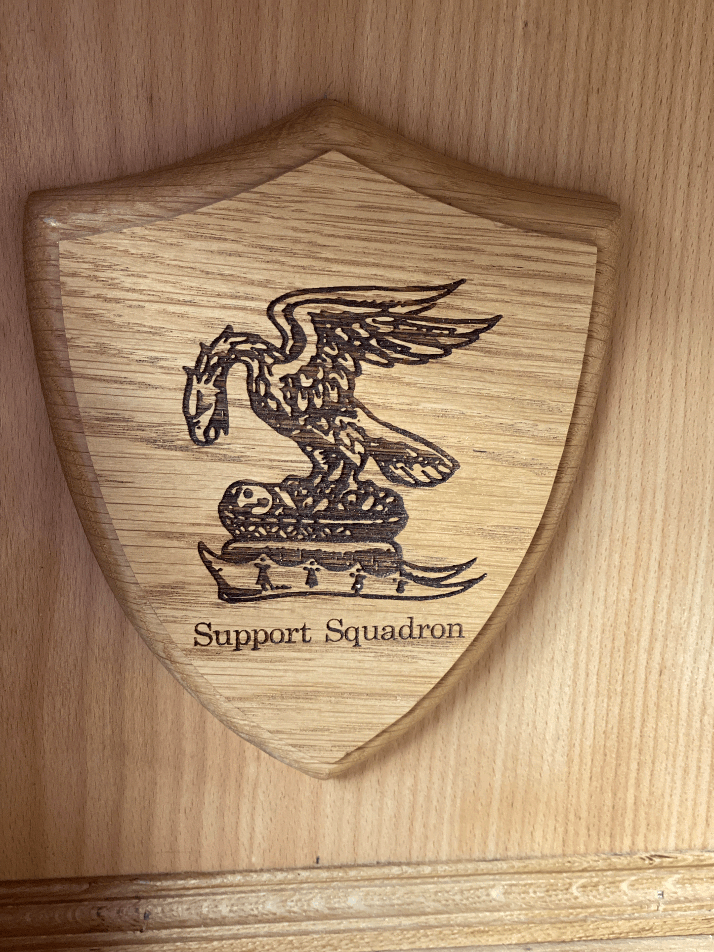 Regimental Wooden Shield