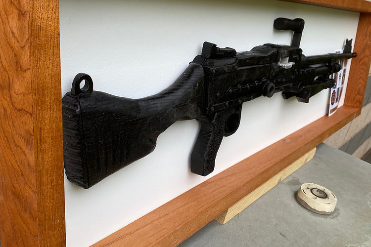 GPMG Hand Carved Artwork